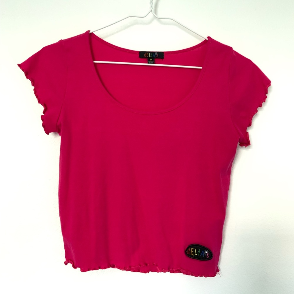Delia's Pink Crop Top